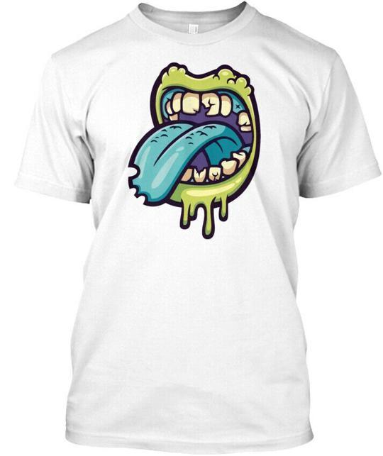 

Mouth Zombies T-Shirt Made in the USA Size S to 5XL XL