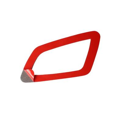 Nálepky na výzdobu interiéru auta z karbónových vlákien horný vývod vzduchu pre Honda Civic 2016-2019