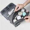 1Pc Foldable toilet bag, organizing bag, hanging bathroom cosmetic storage bag, travel dry wet separation cosmetic bag