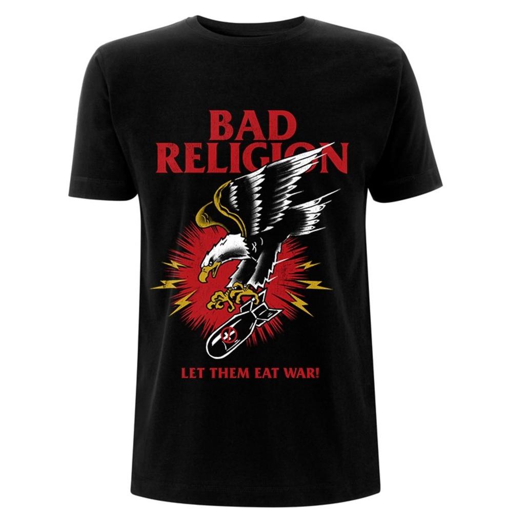 Pop Bad Religion Graphic Cotton Band Tshirt Unisex Summer Short Sleeve Fashion Brand Tee Luxury Casual Vintage Tees