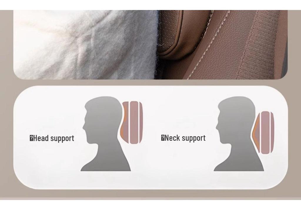 Car Neck Pillow & Waist Cushion for BYD Han EV, Qin Plus DMI, Tang, Song: Headrest & Interior Decor.