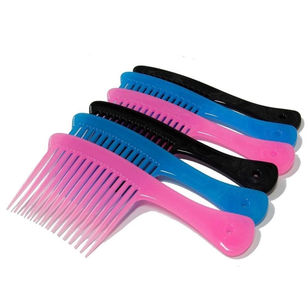 Hairdressing Large Wide Tooth Comb Anti-static Oil Head Comb Dyeing Styling Brush  Reduce Hair Loss