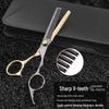 JingJingRS Professionelles Friseurscheren-Set