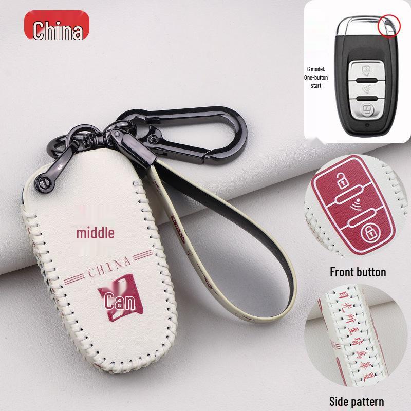 Cartoon Smart Key Cover with Buckle for Car Aftermarket Modifications - DS Master Hero