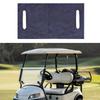 Universelle Golfcart-Sitzabdeckung Weiche Decke Handtuch Einfache Montage Strapazierfähiges Polyester für die meisten 2-Sitzer Club Zubehör