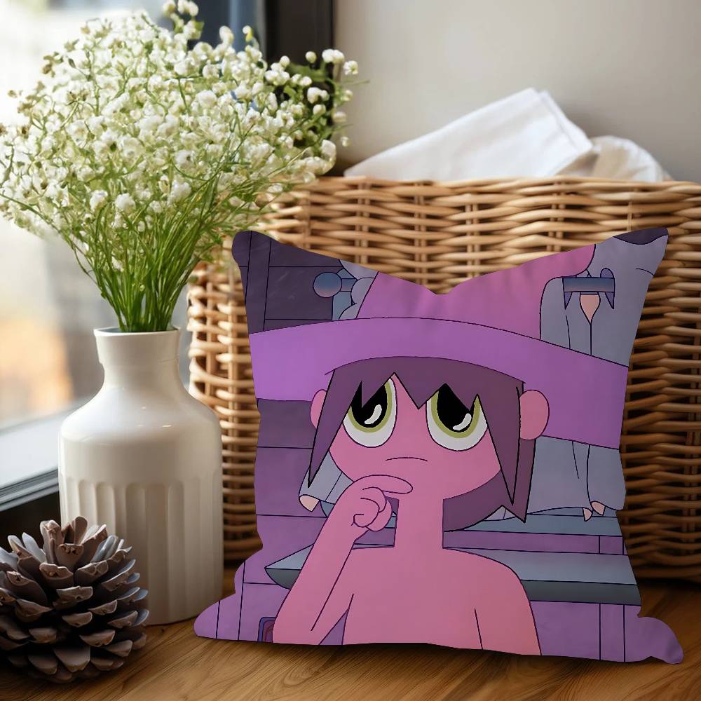 

The M-Midnight Gospel Cartoon Pillow Anime Pillow Sofa Bed Head Pillow Cover Cushion Cover 45x45 Cm Fashion 12x12Inch