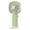 Compact USB Rechargeable Mini Fan - Portable, Silent, and Cute for Students