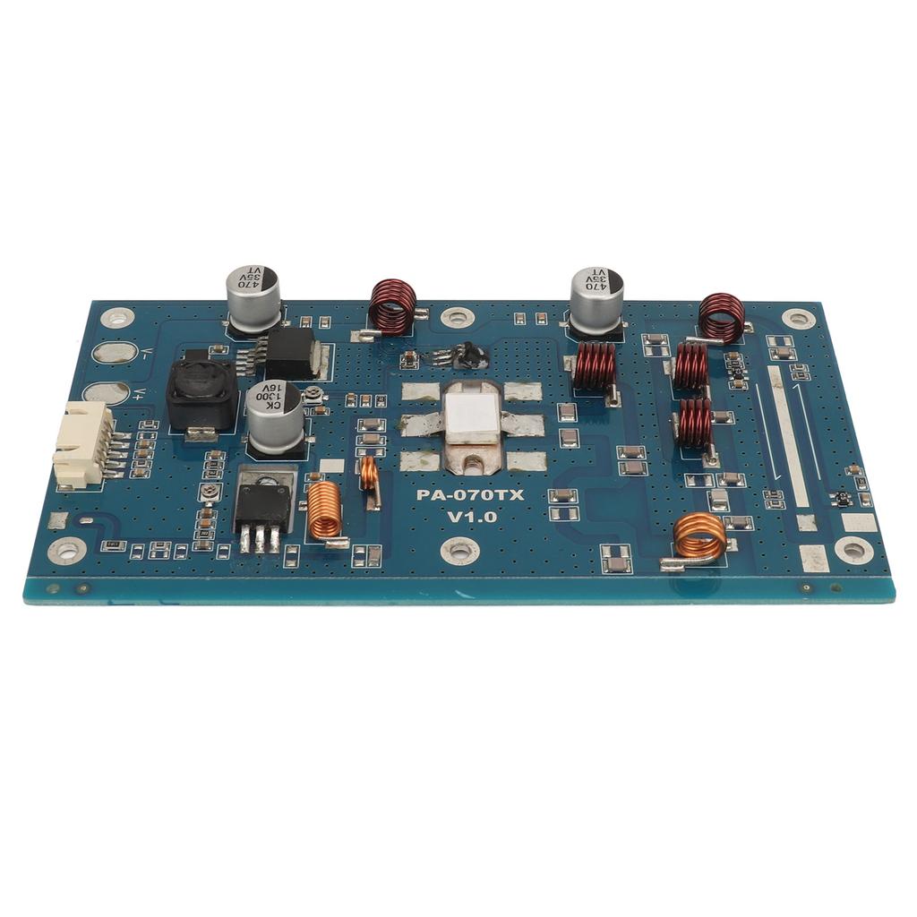 50W FM Amplifier Module Audio Amplification Board with Power Standing Wave Temperature Detection DC13‑16V 87‑108MHz