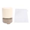 10PCS White Filter Media Bags Zipper Closure Fish Tank Bags Durable Aquarium Media Bags