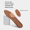 Elastic Damping Pain Relief Sports Insole Unisex Outdoor Soft Breathable Foot PadL(40 45)