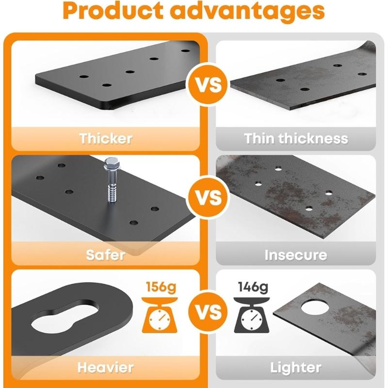 Durability Roof Fall Arrest Anchors Light weight for Construction Workers with Universals Harnesses Compatibility