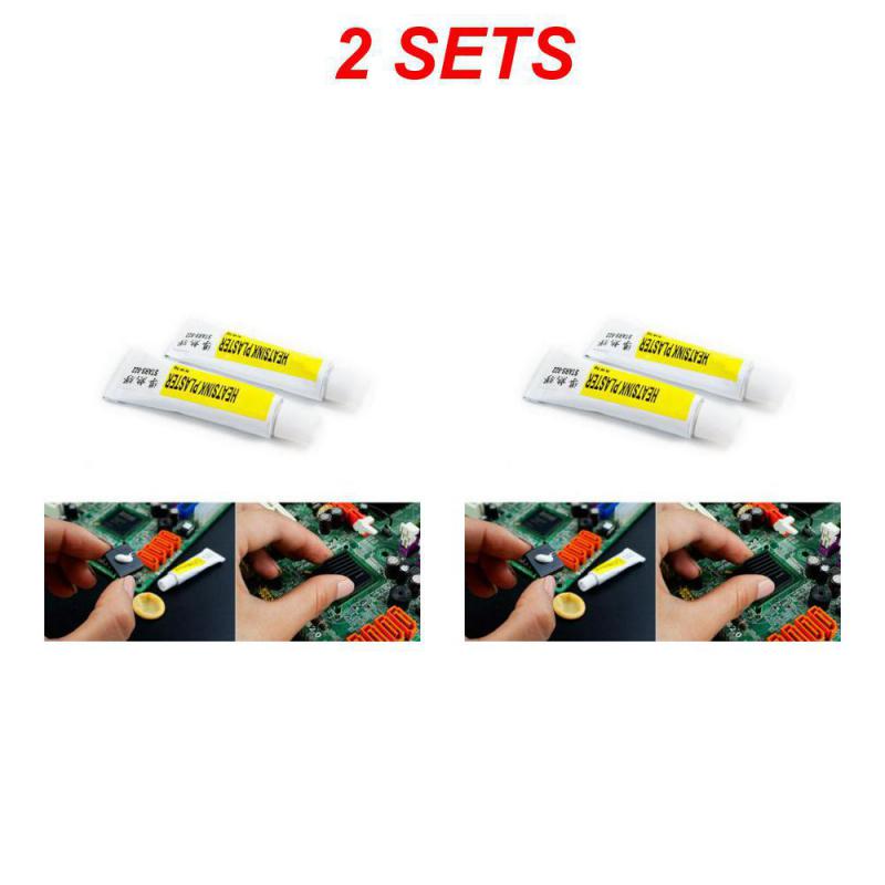 1-6pcs Thermal Pads Conductive Heatsink Glue High-Performance 5G CPU LED IC Conductive Heatsink Cooler Radiator Cooling