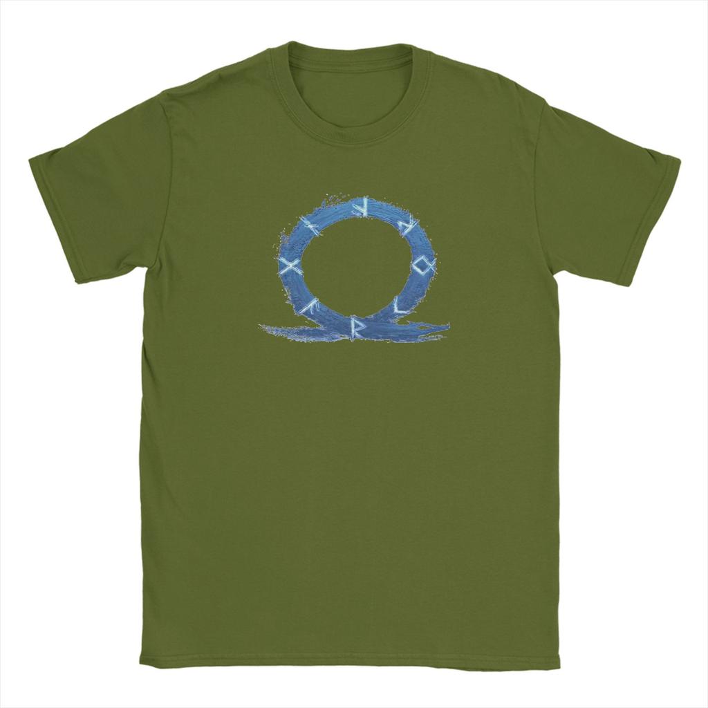God Of War T-Shirt Summer  Cotton T Shirts For Men Harajuku Loose Tshirt Short-Sleeve Y2K Casual Tops