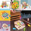Wooden Childrens Magnetic Fish Catching Toy For Early Education And Focus Development