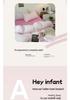 Pure Cotton Four-Piece Bedding Set: Striped Duvet Cover, Bed Sheet for Dorms, A-Class Washed Cotton, Perfect for All Seasons.