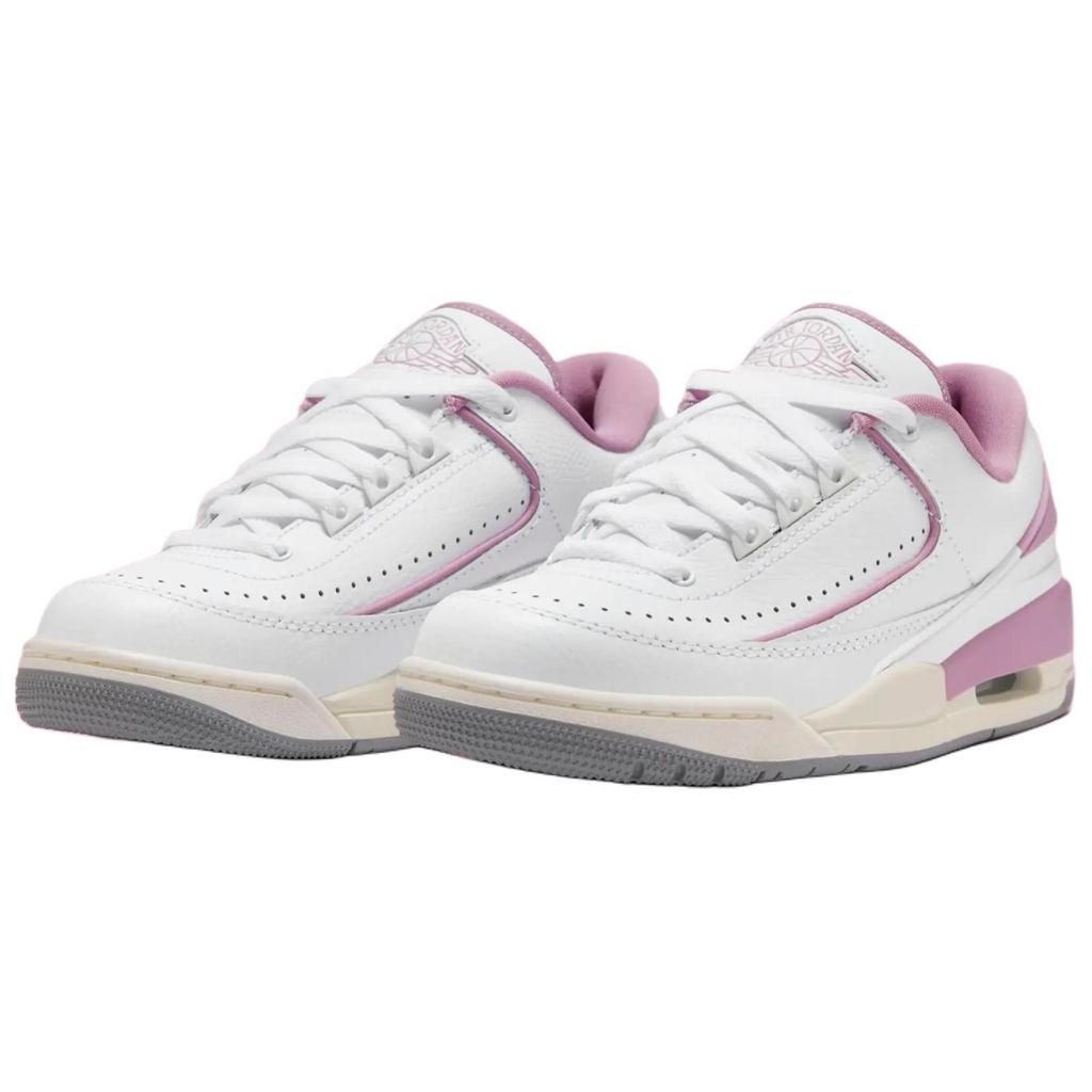 WMNS Air Jordan 2/3 Orchid White Purple Cement Grey Shoes FZ4122-105