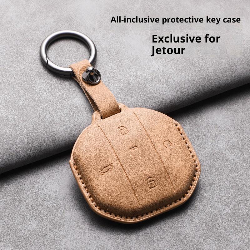 Car Remote Key Case Cover For Jetour Freer Freedom T2 Freer Traveller Keychain Shell Protector