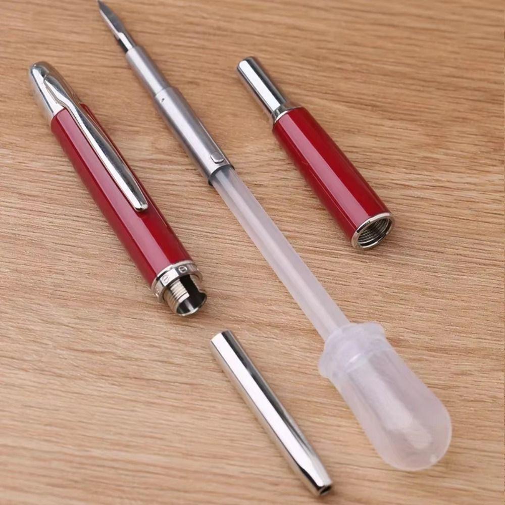 3.8/4.9/5.6mm Pen Washer Nibs Dropper Ink Cartridge Cleanning  Writing Supplies