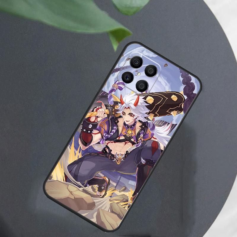 Genshin Impact Arataki Itto For Honor Magic 5 6 7 8 Pro Case For Honor 400 200 50 70 Lite X8c X8b X9a X9b X9c X9d Win RT
