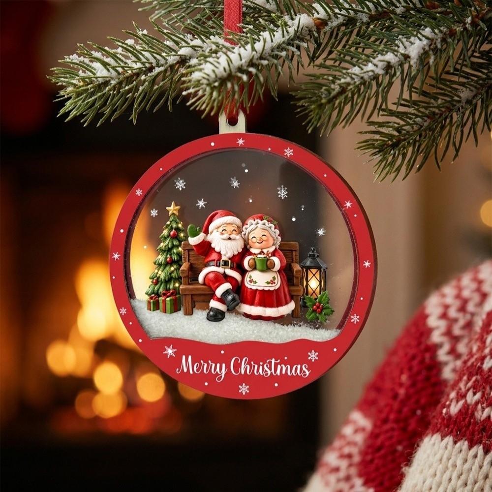 Santa Claus Xmas Hanging Pendant Snowman Christmas Decorations  Tree Decoration