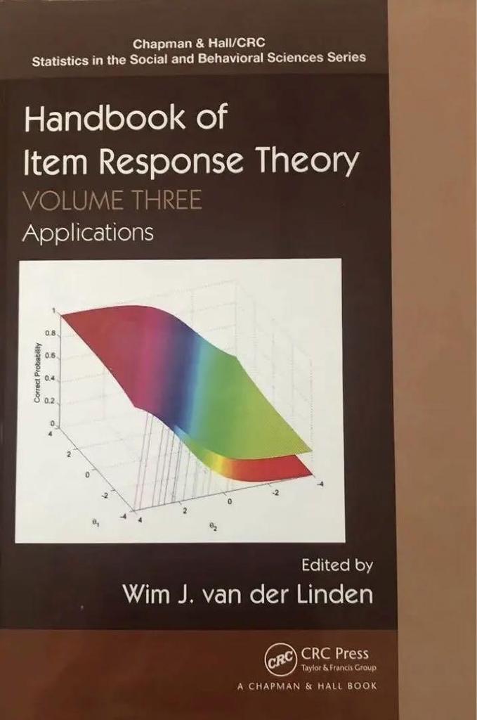 [USED] Rare Handbook of Item Response theory 3-volume set