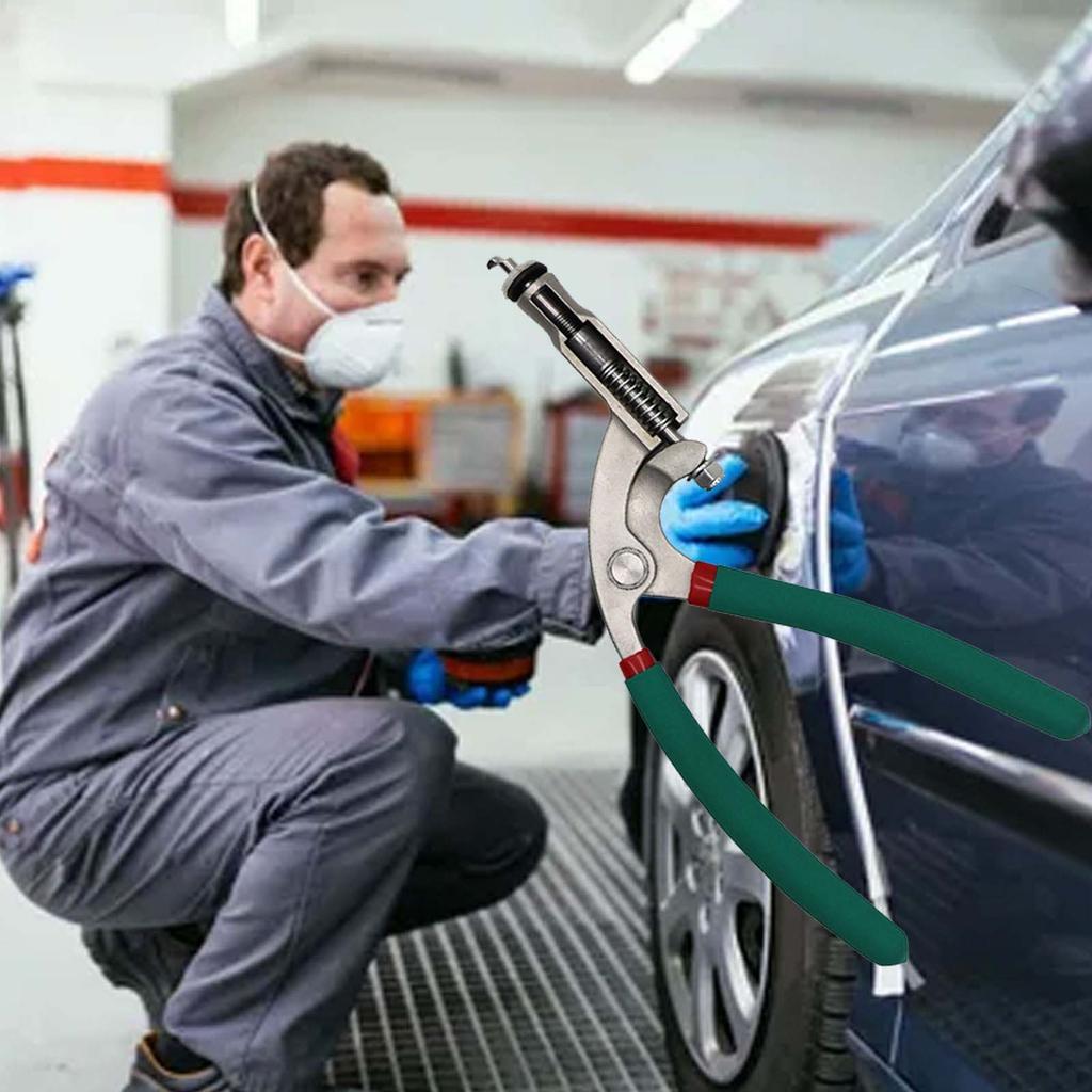 Car Dent Repairing Pliers, Car Hood Repairing Flat Hole Pliers Car Sheet Metal Pulling Tool