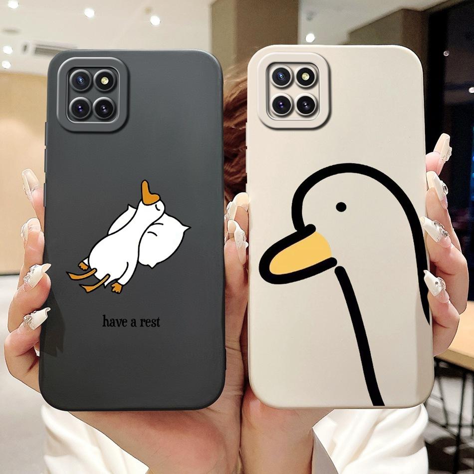 For Samsung Galaxy Note 10 Lite A81 SM-N770F Cute Panda Rabbit Cartoon Soft Silicon Case For Samsung Note10 Lite Shockproof Case