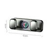 XLRNT1 1Pcs Car Metal Storage Hook Organizer Auto Sticker For Alfa Romeo Giulia Stelvio Giulietta MiTo 147 156 159 Brera Disco Volante