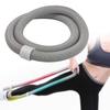 Hula Hoop Pondéré à Ressort Souple pour Adultes – Hula Hoop de Fitness Pliable,
