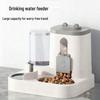 Pet Feeder & Waterer Station with Anti-Tip Bowl - Large Capacity for Cats & Dogs
