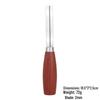 Wood Carving Tool Set: Carving Knife, Digging Spoon, Utility Knife, Detail Knife, Flat Chisel, Beveled Shovel.