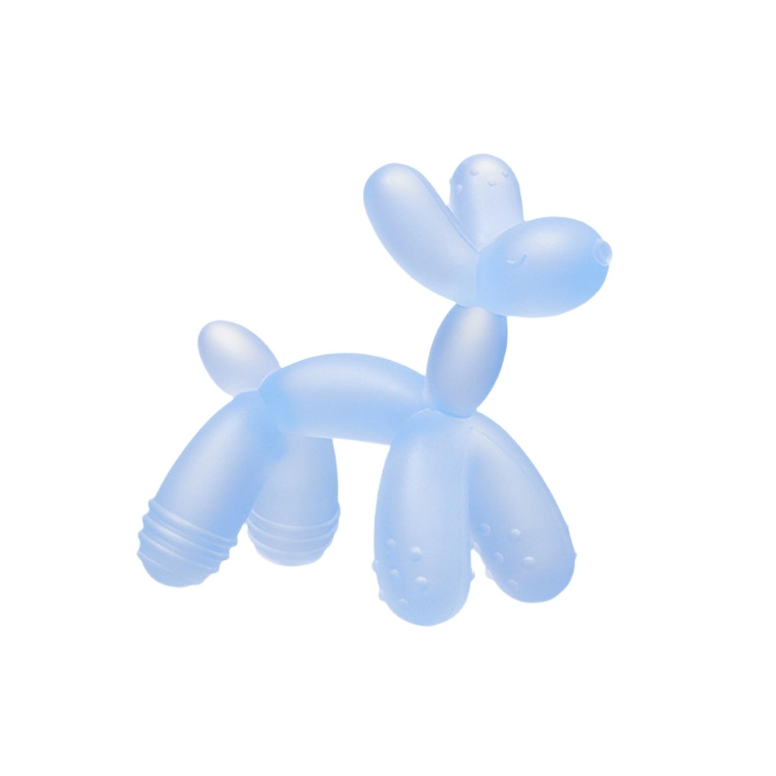 

Детское прорезыватель для зубов с силиконовым кольцом и палочкой для прорезывания зубов One Size синий