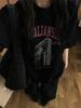 Dames Grote Maat Oversized Katoenen Streetwear T-shirt: Trendy Luie Stijl voor Volle Meisjes & Koppels