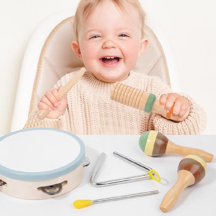 Children Waist Drum Toy Musical Instrument Percussion Toy Educational Baby Toy for Toddler Music and Sensory Development