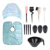14pcs Hair Dye Coloring Kit DIY Hair Dye Brush Bowl Set for Salon Hair Coloring Bleaching