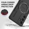 Deluxe Magsafe Magnetic Wireless Charging Case For Samsung Galaxy A16 Armoured Shockproof Military Case