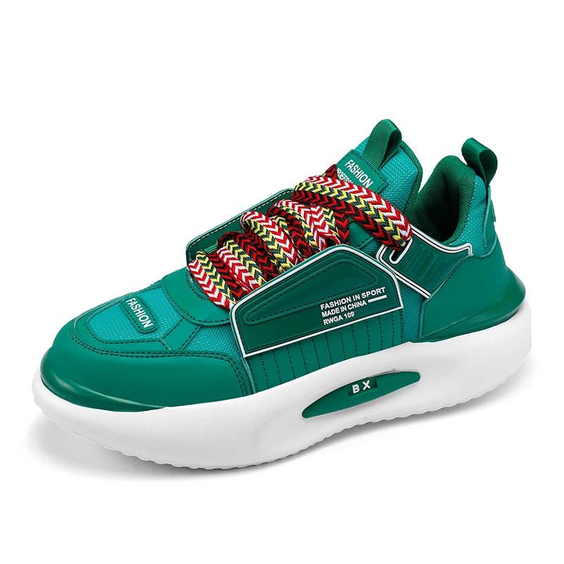 Fashion Men's Running Thick Sole Sneakers Lightweight Casual Men Walking Tennis Basketball Shoes 2025 Sapato Masculino Zapatillas Hombre