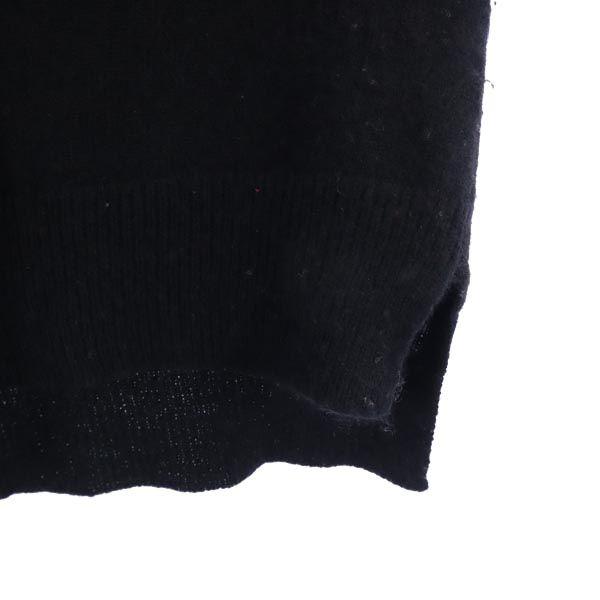 Yohji Yamamoto wool Long sleeve knit 2 black Women Used