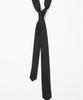 MILLO ARCHIVE Slide Wool Slim Tie [Black]