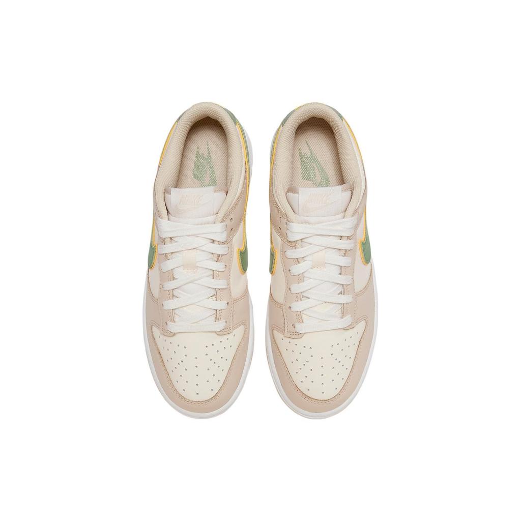 Nike Кросівки жіночі Nike Dunk Low Pale Ivory Oil Green Колір: Кремово-білий, Лазерно-помаранчевий FQ6869-131