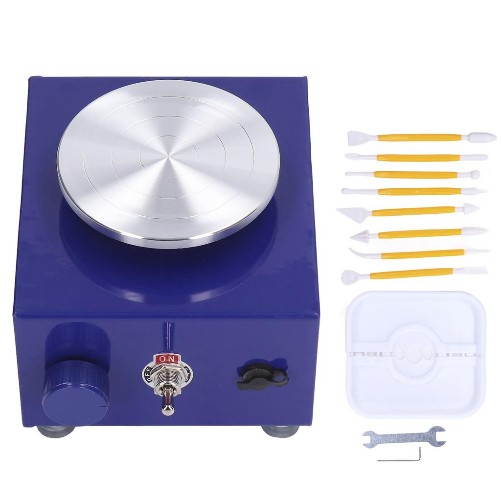 Mini Dreieskive Keramikk Lys Farge Kompakt Struktur Enkel Betjening Rustsikker Stabil Svært Holdbar