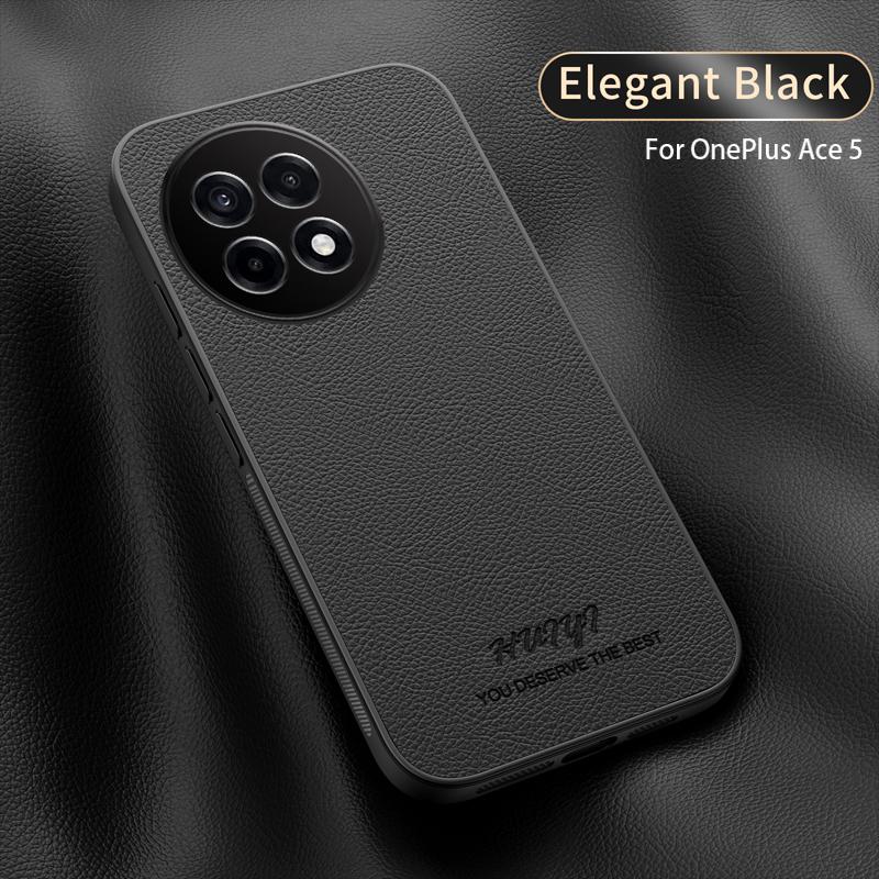 Luxury Business Leather Soft Frame Magnetic Cover For OnePlus 13R OnePlus13R Phone Cases Capa