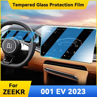 For ZEEKR 001 EV  Dashboard Navigation Membrane Car GPS Display Tempered Glass Screen Protective Film Sticker Accessories