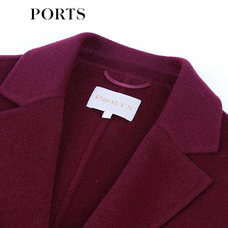 PORTS Women's Wool Blend Long Coat