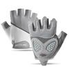Fitness Gloves for Men and Women Outdoor Non  Slip Wear Resistant Cycling Breathable Ice Silk Love Liquid Silicone Sports Half Finger Gloves