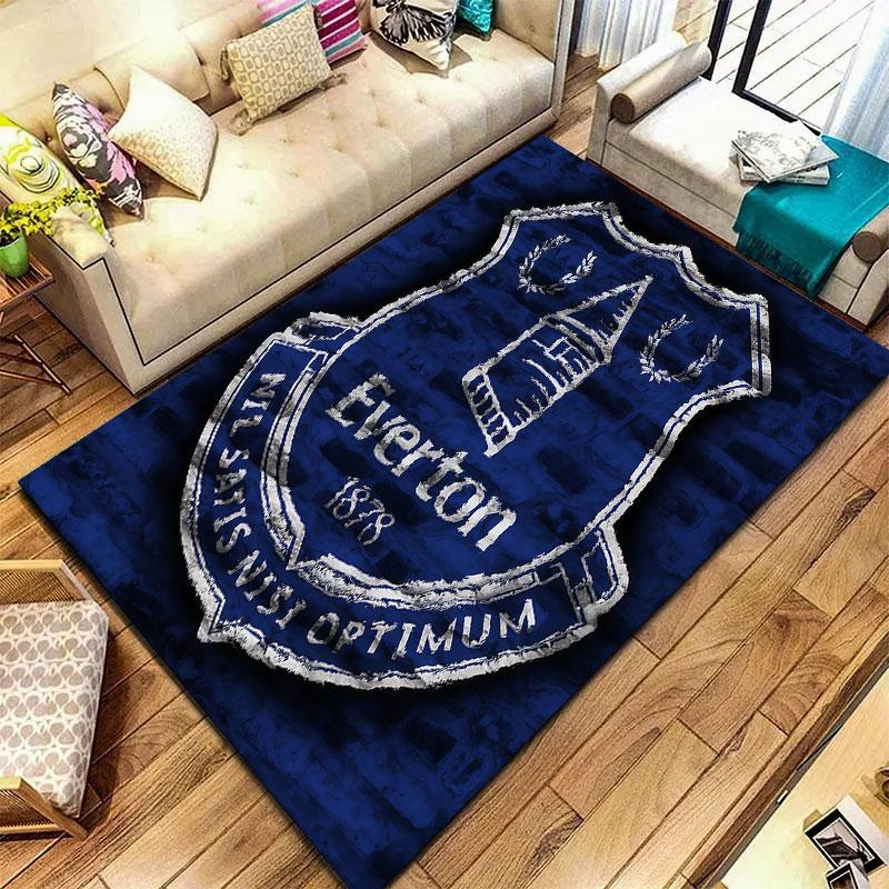 Everton F.C Carpet Rug for Living Room Bedroom Home Sofa Decoration,Kids play Non-slip Floor Mat