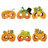 Face Holiday Pumpkin Mask Thanksgiving Venue Decor Accessories Photo Prop Set