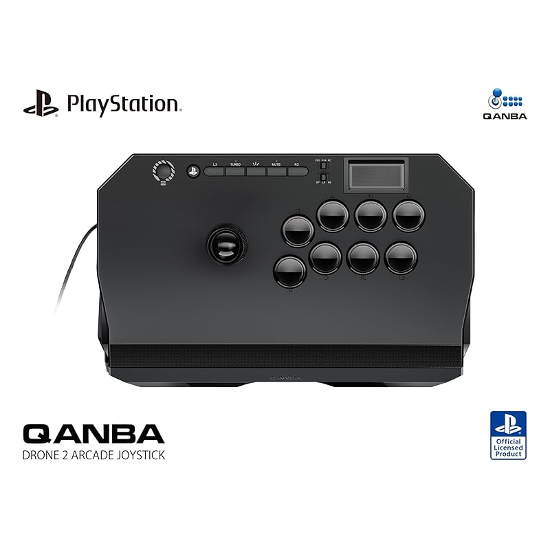 

Qanba Drone 2 Kuamba drone arcade joystick (PlayStation®5 / PlayStation®4 PC) Japanese version [PlayStation Officially licensed product in Japan]