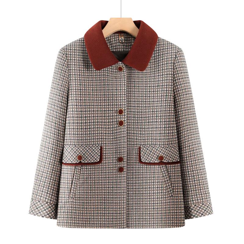 Women's Autumn/Winter Lapel Jacket for Middle-Aged & Elderly
