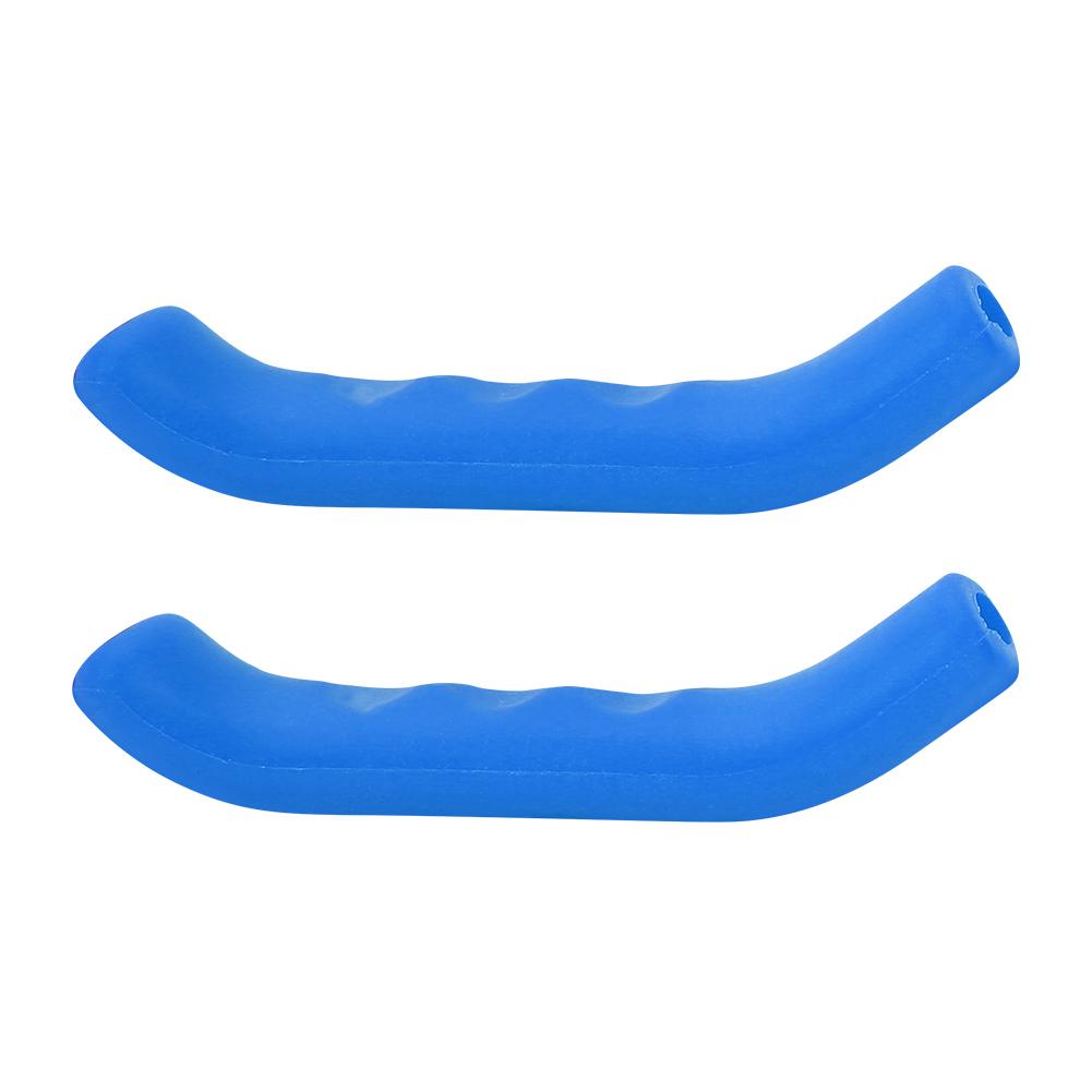 1Pair Folding Bicycle Mountain Bike Handlebar Silicone Anti Skid Shock Absorbing Grip Cover